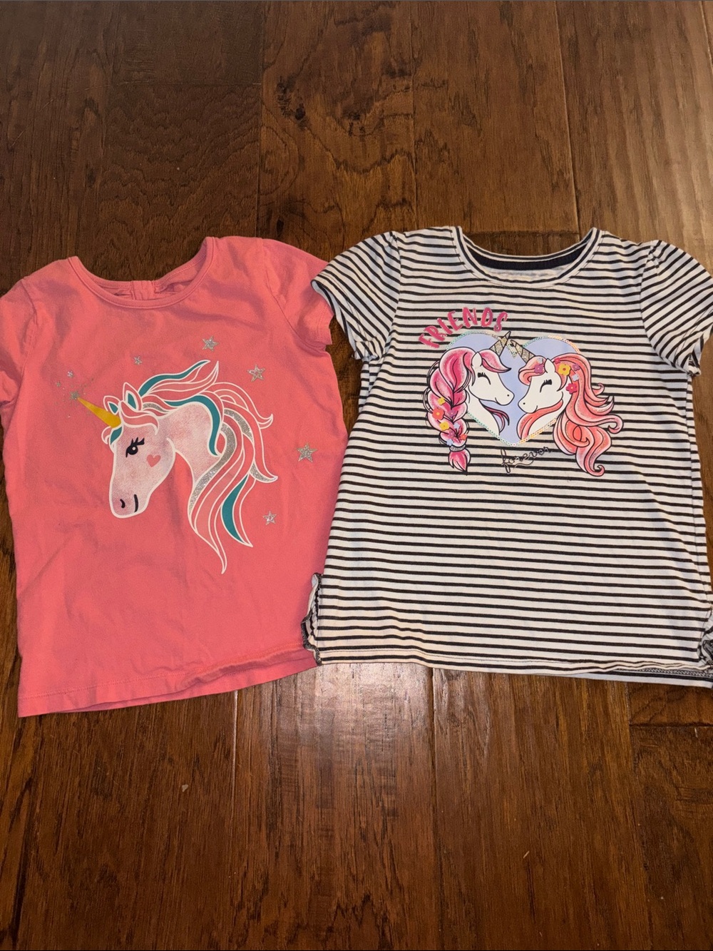 Size 7 - Set of Unicorn Short-Sleeve Tees